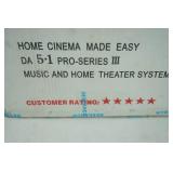 Digital Research DA 5.1 Pro-Series III Music and Home Theater System