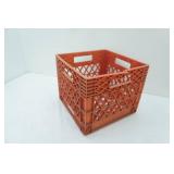 Prairie Farms Red Milk Crate
