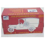1916 Studebaker Panel die cast metal coin bank. Liberty Classics 1/25th Scale
