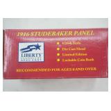 1916 Studebaker Panel die cast metal coin bank. Liberty Classics 1/25th Scale