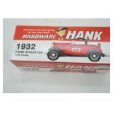 Ertl 1932 Hardware Hank Ford Roadster. 1/25 scale. new in box.