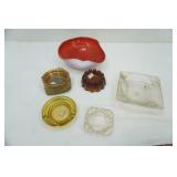 Antique/Vintage Glass Ashtrays