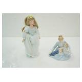 Vintage Cinderella Porcelain Doll Figurine; Vintage Avon "A Mother