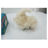 Antique/Vintage Tinker Toy Set, Christmas Stocking, LBJ fabric, Vintage Hopping Rabbit toy, jack-o-lanterns