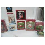 Vintage Hallmark Keepsake Ornaments (new) and Other Christmas Decor