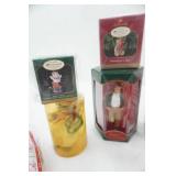 Vintage Hallmark Keepsake Ornaments (new) and Other Christmas Decor