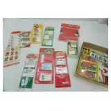 Vintage Christmas Labels, Inflatable Valentine Heart