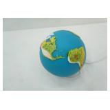 Rechargeable LED Earth Lamp. Himalayan Glow Model