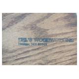 Wooden Doll Rocking Chair 13" tall 7" seat height