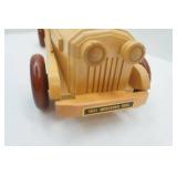 Vintage Wooden Antique Car 15" Long. New in Box