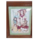 Framed Art Print by Pat Young 14.25"x17.25"