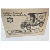 Vintage Collectible Ford Truck Liquor Decanter. "Ice Cream & Sarsaparilla" Truck