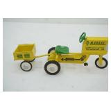 Kiddie Car Classics 1961 Tractor with Trailer