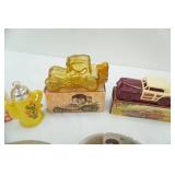 Vintage Avon Perfume, Aftershave, & Cologne Bottles with Original Boxes; Vintage Avon Collectors Plates with original boxes