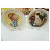 Vintage Avon Perfume, Aftershave, & Cologne Bottles with Original Boxes; Vintage Avon Collectors Plates with original boxes