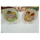 Vintage Avon Perfume, Aftershave, & Cologne Bottles with Original Boxes; Vintage Avon Collectors Plates with original boxes