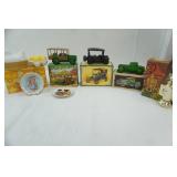 Vintage Avon Perfume, Aftershave, & Cologne Bottles with Original Boxes; Vintage Avon Collectors Plates with original boxes