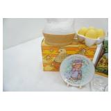 Vintage Avon Perfume, Aftershave, & Cologne Bottles with Original Boxes; Vintage Avon Collectors Plates with original boxes