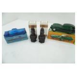 Vintage Avon Perfume, Aftershave, & Cologne Bottles with Original Boxes: 1876 Cape Cod Collection Salt Shaker Colognes (2ct)