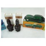 Vintage Avon Perfume, Aftershave, & Cologne Bottles with Original Boxes: 1876 Cape Cod Collection Salt Shaker Colognes (2ct)