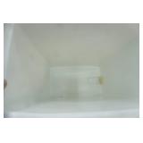 Vintage Green & White Coleman 20-Can Party Stacker Cooler