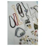 Vintage Costume Jewelry. MCM Clip Ons and more