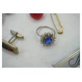 Vintage Costume Jewelry. MCM Clip Ons and more