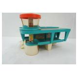 Vintage 1972 Fisher-Price Little People Play Family Airport (#996)
