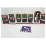 Hallmark Keepsake Ornaments NEW (8ct) Collectors Cars, Kiddie Cars, Vintage Barbie and More