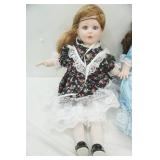 3ct Vintage Porcelain Dolls
