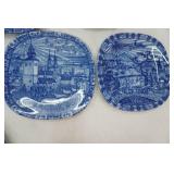 Vintage Rorstrand Julen Swedish Christmas Plates (1980s-1990s)