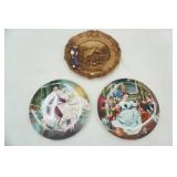 Vintage Bradford Exchange Collectible Plates; Vintage German Wall Plate