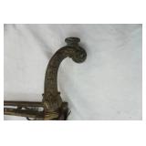 Vintage Brass Fireplace Fender