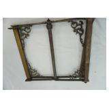 Vintage Brass Fireplace Fender