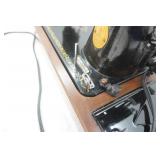 Vintage Singer Sewing Machine with Wooden Cover. Model 15-91. Very good Condition.