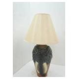 Vintage Elephant Table Lamp 31" tall