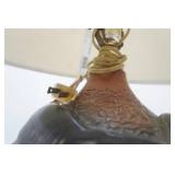 Vintage Elephant Table Lamp 31" tall