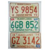 Vintage License Plates