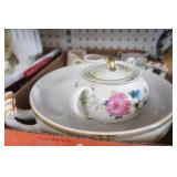 Collectible Vintage Ceramics, Crystal Glassware, Spongeware and more