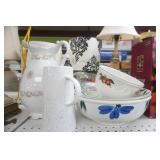 Collectible Vintage/Antique Ironstone, Ceramics, Crystal Glassware