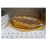 Collectible Crystal, Vintage Porcelain Plates and other glassware