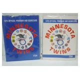 Vintage 1979 Official Program and Scorecards for the Minnesota Twins. very good condition