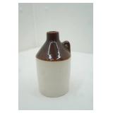 Case of Two-Toned Speckled Stoneware Mini Jugs 4.5" tall with a 2.25" diameter base. (24ct) USA on bottom