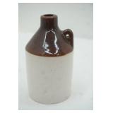 Case of Two-Toned Speckled Stoneware Mini Jugs 4.5" tall with a 2.25" diameter base. (24ct) USA on bottom