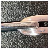 Vintage Stag Horn Handle Carving Set Crafted in Sheffield England by Gimbels Vintage Stag Horn Handle Carving Set Crafted in Sheffield England by Gimbels