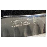 Vintage Stag Horn Handle Carving Set Crafted in Sheffield England by Gimbels Vintage Stag Horn Handle Carving Set Crafted in Sheffield England by Gimbels