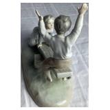 Lladro Porcelain Figurine 'Seesaw' #4867 Lladro Porcelain Figurine 'Seesaw' #4867