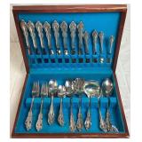 Oneida Community 'Silver Artistry' and 'Southern Garden' Silverplate Flatware Sets in Wooden Cases Oneida Community 'Silver Artistry' and 'Southern Garden' Silverplate Flatware Sets in Wooden Cases