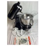 Black KitchenAid Artisan Series 5 Quart Tilt Head Stand Mixer KSM150 Black KitchenAid Artisan Series 5 Quart Tilt Head Stand Mixer KSM150