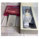 'The Jackie Doll' Featuring Jacqueline Kennedy from the Franklin Mint and The White House Historical Association Cherry Blossoms Scarf 'The Jackie Doll' Featuring Jacqueline Kennedy from the Franklin Mint and The White House Historical Association Cherry Blossoms Scarf